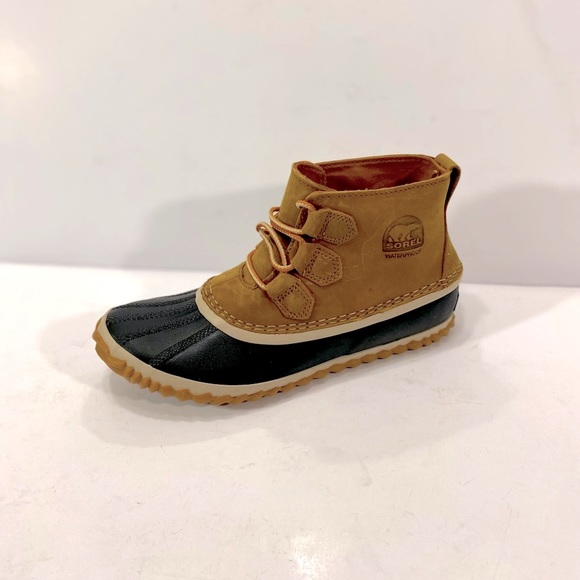 New Sorel Women’s Out N' About Leather Duck Boots - Picture 13 of 15